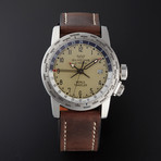 Glycine Airman World Traveler Quartz // 3939-15-LB7BF