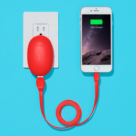 All-In-One Charger // Red (Micro USB)