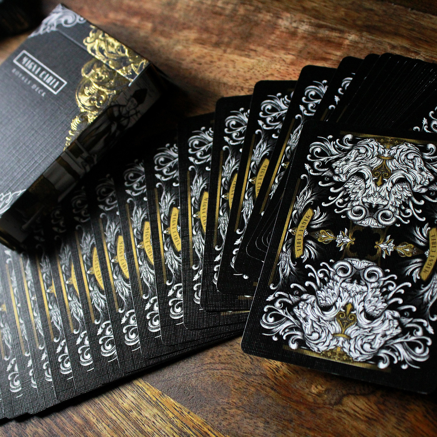 Magna Carta Playing Cards // Black Royals Edition - Seasons Playing ...