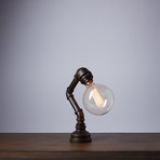 Industrial Pipe Lamp // Single Bulb (Bulb: LR2011)