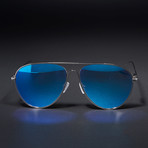 Aviator // Blue + Silver