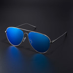 Aviator // Blue + Silver