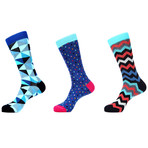 Martini Mid-Calf Sock // Pack of 3