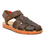 Oruga Sandal // Dark Brown (Euro: 44)