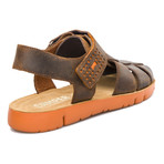 Oruga Sandal // Dark Brown (Euro: 44)