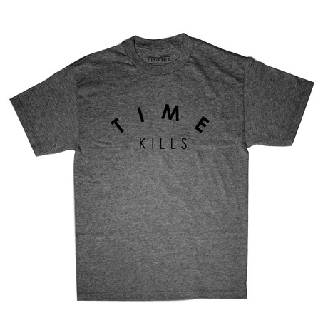 Time Kills T-Shirt // Charcoal Heather (S)