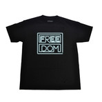 Neon Freedom T-Shirt // Black (XL)