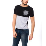 Carpino T-Shirt // Black + Grey (2XL)