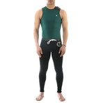 Leon Men's Wetsuit // Green + Black (Medium)
