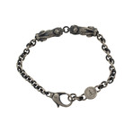 Theo Fennell Alias Lion 9 Oxidized Beastie Bracelet