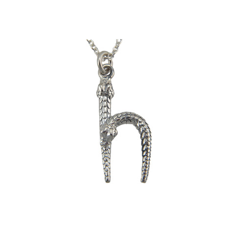 Theo Fennell Alias "H" Mamba Pendant & Chain