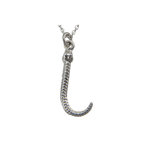 Theo Fennell Alias "L" Mamba Pendant & Chain