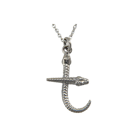 Alias "T" Mamba Pendant + Chain