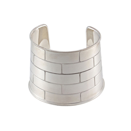 Theo Fennell // Alias Plain Graffiti Cuff