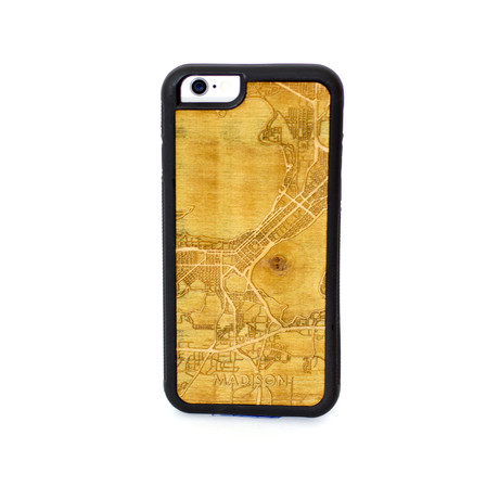 Engraved Wooden Case // Madison (iPhone 5/SE)
