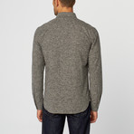 Speckled Smoke Shirt Jacket // Grey (S)