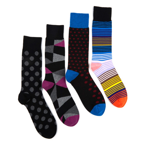 Sweet Mulberry Monday Sock // Assorted Set of 4