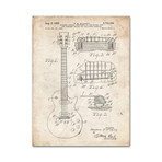 Gibson Les Paul Guitar (Blueprint)