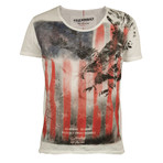 American Eagle Tee // Off White (S)