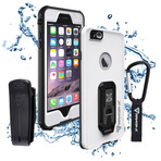 Armor-X // IP68 Ultimate Waterproof Case + Carabiner // White (iPhone 6/6S)