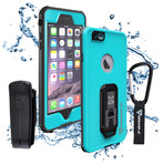 Armor-X // IP68 Ultimate Waterproof Case + Carabiner // Blue (iPhone 6/6S)
