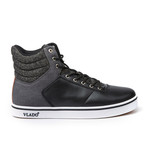 Milo 2 High-Top Sneaker // Black + Grey (US: 7.5)