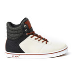 Milo 2 High-Top Sneaker // Cream + Black (US: 7.5)