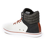 Milo 2 High-Top Sneaker // Cream + Black (US: 10.5)