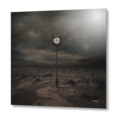 Out of Time // Aluminum Print (16"W x 16"H x 1.5"D // Stretched Canvas)