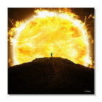 Against the Sun // Aluminum Print (16"W x 16"H x .045"D)