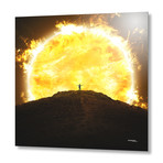 Against the Sun // Aluminum Print (16"W x 16"H x .045"D)