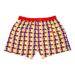 Color Code // Colorfully Wild Boxer // Multi (XL)