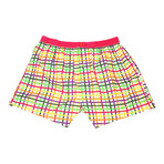 Color Code // Chequered Color Boxer // Multi (2XL)