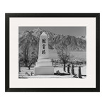 Ansel Adams // Monument in Cemetery