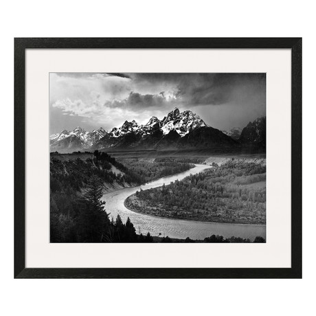 Ansel Adams // Tetons and The Snake River, Grand Teton National Park, c.1942