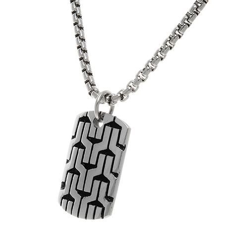 Rolo Dog Tag Necklace