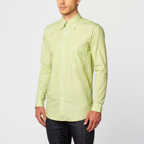 Agnolo Dress Shirt // Green (38)
