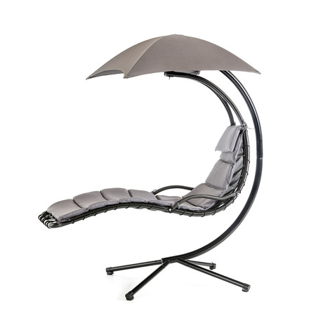 Renava Bahama Outdoor Grey Hanging Lounge Chair
