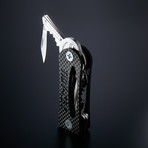 TIDY-KEY // Carbonfibre + Knife