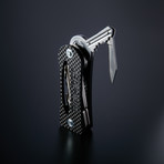 TIDY-KEY // Carbonfibre + Knife