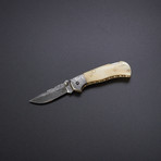 Single Blade Pocket Knife // 3.5" // Bone