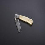 Single Blade Pocket Knife // 3.5" // Bone