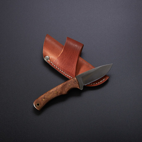 Fixed Blade Knife // 6.5" // Indian Rosewood