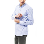Eraldo Dress Shirt // Blue + White (39)