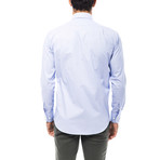 Eraldo Dress Shirt // Blue + White (44)