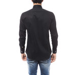 Graziano Dress Shirt // Black (38)