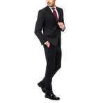Nunzio Classic Fit Suit // Black (Euro: 56)