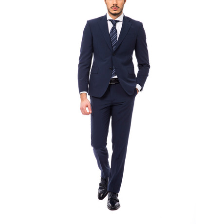 Lucio Classic Fit Suit // Navy (Euro: 46)