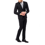 Romolo Classic Fit Suit // Black (Euro: 54)