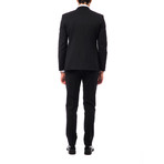 Romolo Classic Fit Suit // Black (Euro: 50)